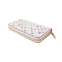 Load image into Gallery viewer, LOUIS VUITTON LV × TM Zippy Wallet_Japan Limited Edition WhiteM13922 Monogram・Multicolor
