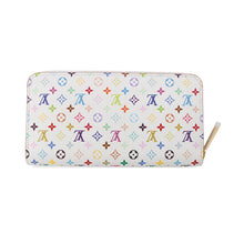 Load image into Gallery viewer, LOUIS VUITTON LV × TM Zippy Wallet_Japan Limited Edition WhiteM13922 Monogram・Multicolor
