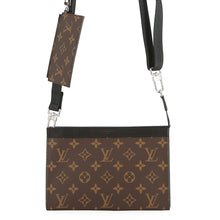 Load image into Gallery viewer, LOUIS VUITTON Gaston Wearable Wallet Brown/NoirM14036 Monogram Macassar Canvas
