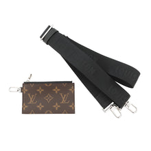 Load image into Gallery viewer, LOUIS VUITTON Gaston Wearable Wallet Brown/NoirM14036 Monogram Macassar Canvas
