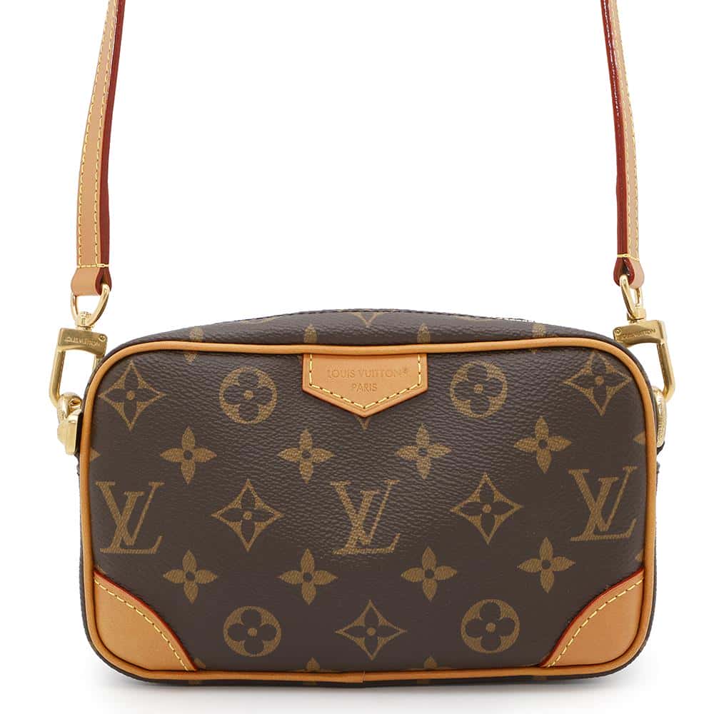 LOUIS VUITTON Trocadero Wearable Wallet BrownM14058 Monogram・Canvas
