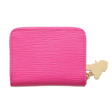 Load image into Gallery viewer, LOUIS VUITTON LV × TM Zippy coin purse Cute PinkM14144 Epi Leather
