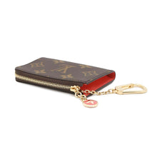 将图像加载到图库查看器中，LOUIS VUITTON Card Key Case Porto Craie Noah SweetCoralM14529 Monogram
