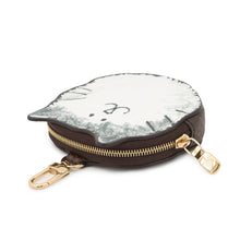 Load image into Gallery viewer, LOUIS VUITTON Hello Kitty coin purse Brown/WhiteM15139 Monogram・Canvas/CowhideLeather
