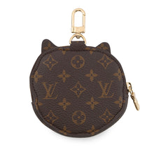将图像加载到图库查看器中，LOUIS VUITTON Hello Kitty coin purse Brown/WhiteM15139 Monogram・Canvas/CowhideLeather
