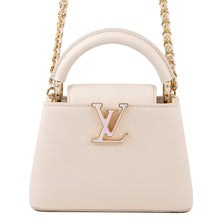 Load image into Gallery viewer, LOUIS VUITTON Capucines BeigeM23082 Taurillon Leather Size Mini
