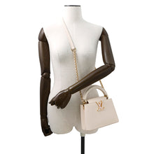 Load image into Gallery viewer, LOUIS VUITTON Capucines BeigeM23082 Taurillon Leather Size Mini
