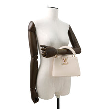 Load image into Gallery viewer, LOUIS VUITTON Capucines BeigeM23082 Taurillon Leather Size Mini
