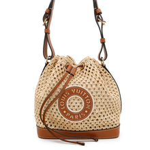 Load image into Gallery viewer, LOUIS VUITTON Noe Natural/TanM24722 Raffia Leather Size BB
