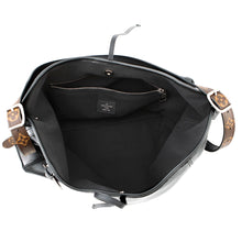 将图像加载到图库查看器中，LOUIS VUITTON Carryall Vibe BlackM12583 Lambskin Size MM
