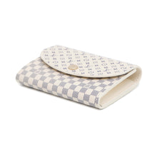 Load image into Gallery viewer, LOUIS VUITTON Porte Monnaie Rosary WhiteM25745 Monogram/Damier Azur
