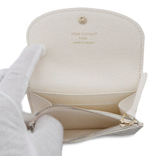 Load image into Gallery viewer, LOUIS VUITTON Porte Monnaie Rosary WhiteM25745 Monogram/Damier Azur

