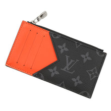 将图像加载到图库查看器中，LOUIS VUITTON Coin card holder Sunrise OrangeM25843 Monogram Eclipse
