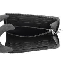 将图像加载到图库查看器中，LOUIS VUITTON Zippy Wallet Horizontal NoirM25959 LV Aerogram

