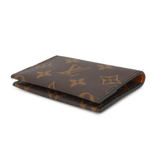 将图像加载到图库查看器中，LOUIS VUITTON Card Case Porto Cult Slim BrownM26002 Monogram Archive
