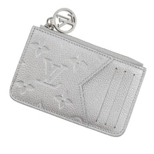 将图像加载到图库查看器中，LOUIS VUITTON Card Case Porto Cult Romy SilverM26513 Monogram Empreinte Leather

