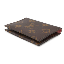 将图像加载到图库查看器中，LOUIS VUITTON Porto Carte Slim Brown/Pink Opal/RedM26901 Monogram
