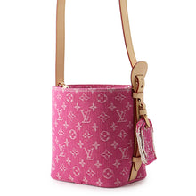 Load image into Gallery viewer, LOUIS VUITTON All In FuchsiaDenimM27626 Denim Rendezvous Size BB
