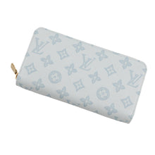 将图像加载到图库查看器中，LOUIS VUITTON Zippy wallet Blue CourrierM27686 Monogram Origin
