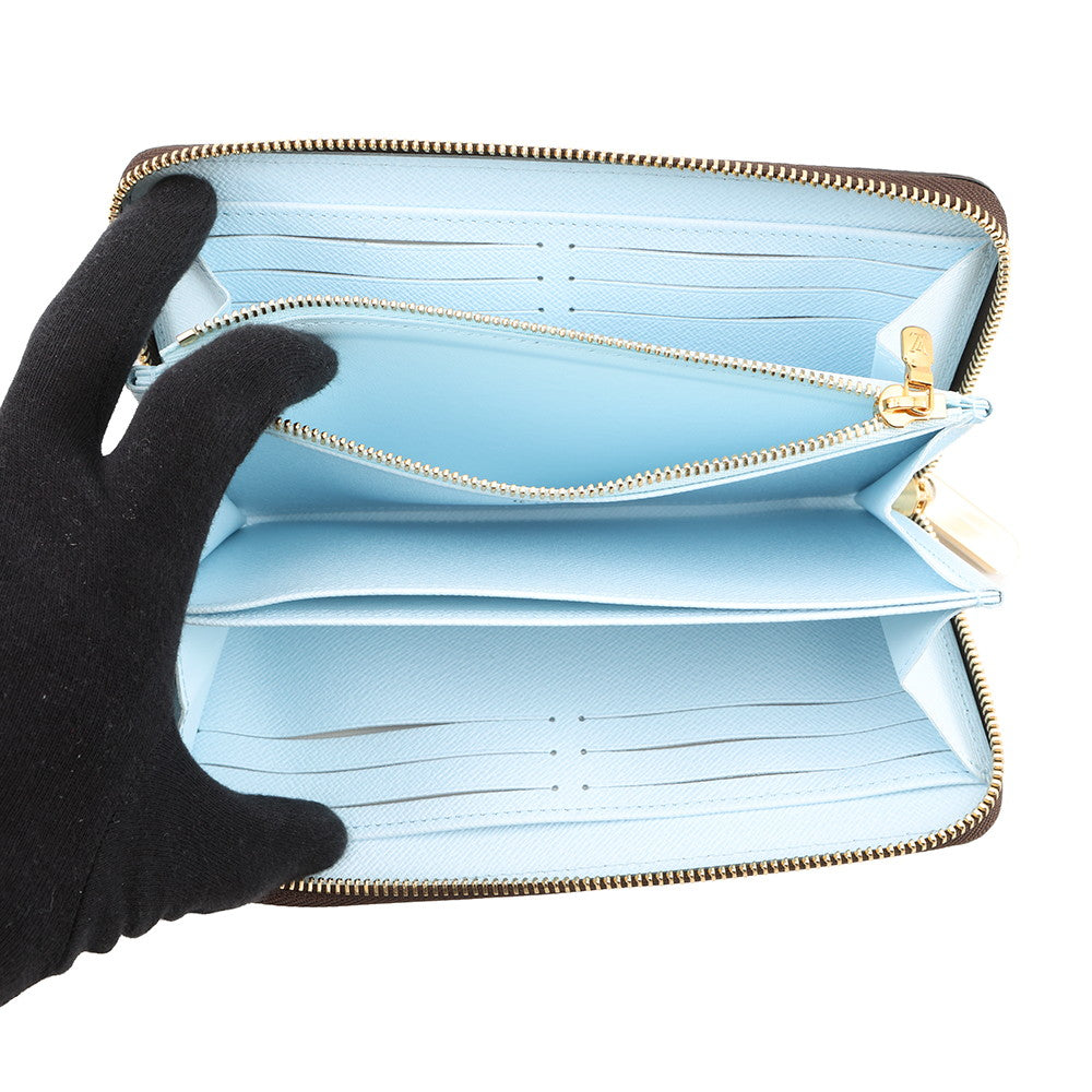 LOUIS VUITTON Zippy Wallet Japan Limited Edition Sky BlueM28278