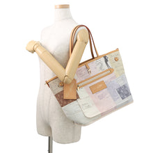 将图像加载到图库查看器中，LOUIS VUITTON Neverfull Inside Out Orange / BrownM28376 Monogram Size MM
