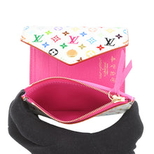 Load image into Gallery viewer, LOUIS VUITTON LV × TM Portefeuille Victorine WhiteM28387 Monogram・Multicolor
