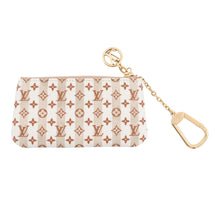 将图像加载到图库查看器中，LOUIS VUITTON Card &amp; Key Case Pochette Cles LV Stamp Nude PinkM29023 Monogram
