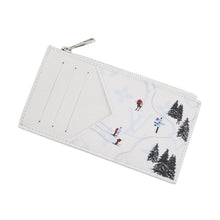 Load image into Gallery viewer, LOUIS VUITTON Japan Limited Edition Coin Card Holder Ski WhiteM29507 Monogram
