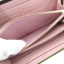 将图像加载到图库查看器中，LOUIS VUITTON Zippy Wallet Rose BallerineM41894 Monogram
