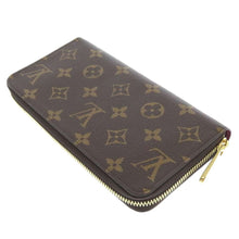 将图像加载到图库查看器中，LOUIS VUITTON Zippy Wallet Fuchsia M41895 Monogram
