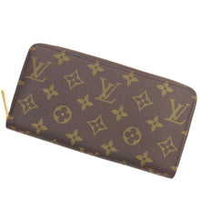 将图像加载到图库查看器中，LOUIS VUITTON Zippy Wallet BrownM42616 Monogram
