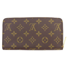 将图像加载到图库查看器中，LOUIS VUITTON Zippy Wallet BrownM42616 Monogram
