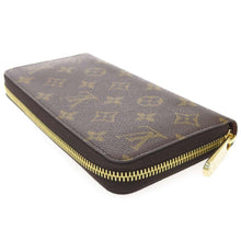 将图像加载到图库查看器中，LOUIS VUITTON Zippy Wallet BrownM42616 Monogram
