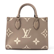 Load image into Gallery viewer, LOUIS VUITTON Onthego Tourterelle/ClaimM45779 Monogram Empreinte Leather Monogram Giant Size PM
