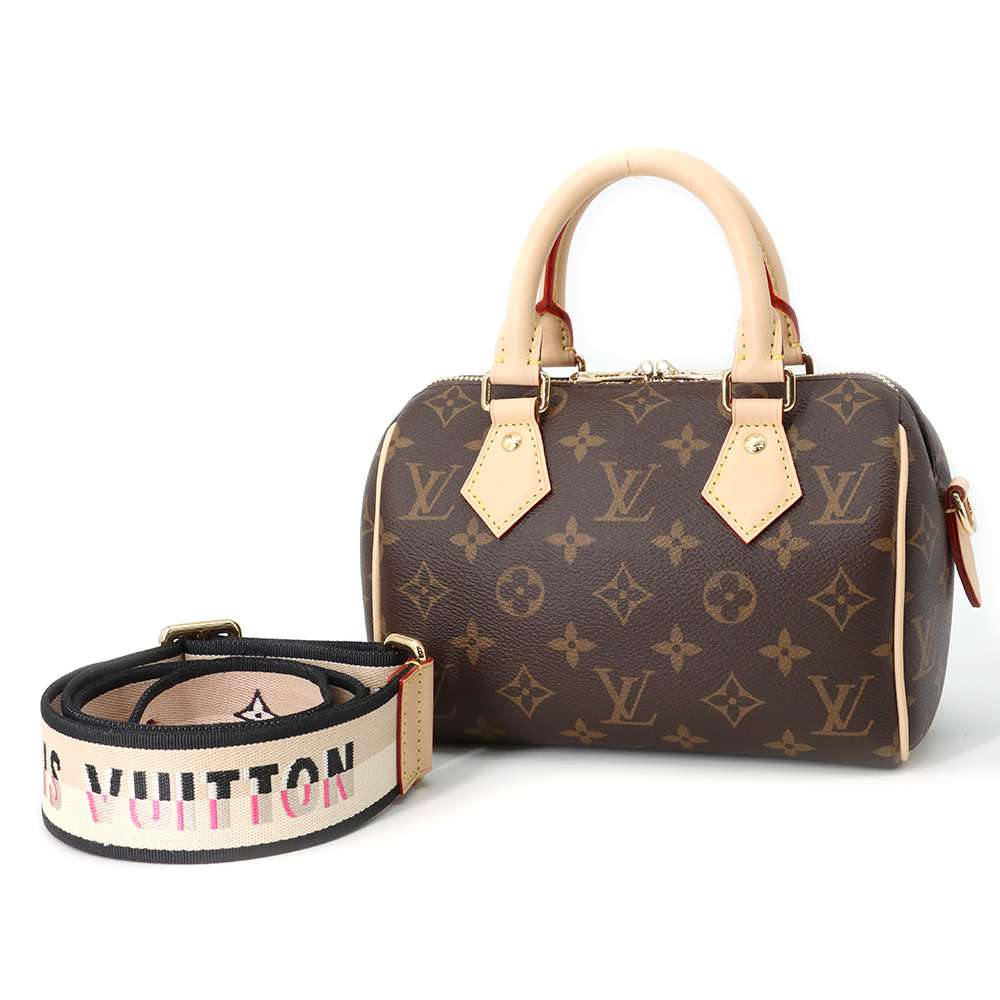 LOUIS VUITTON Speedy Bandouliere RedM46234 Monogram・Canvas Size 20