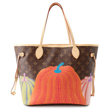将图像加载到图库查看器中，LOUIS VUITTON LV x YK Neverfull Pumpkin MulticolorM46468 Monogram Size MM

