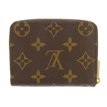 将图像加载到图库查看器中，LOUIS VUITTON Zippy Coin Purse BrownM60067 Monogram
