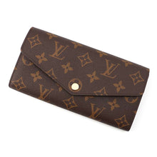 将图像加载到图库查看器中，LOUIS VUITTON Portefeuille Sarah BrownM60531 Monogram
