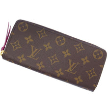 Load image into Gallery viewer, LOUIS VUITTON Portefeuille Clemence FuchsiaM60742 Monogram
