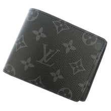 将图像加载到图库查看器中，LOUIS VUITTON Portefeuille Multiple NoirM61695 Monogram Eclipse
