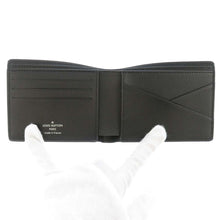 将图像加载到图库查看器中，LOUIS VUITTON Portefeuille Multiple NoirM61695 Monogram Eclipse
