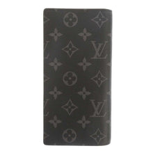 将图像加载到图库查看器中，LOUIS VUITTON Portefeuille Brazza NoirM61697 Monogram Eclipse
