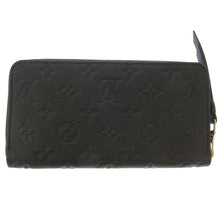 将图像加载到图库查看器中，LOUIS VUITTON Zippy Wallet NoirM61864 Monogram Empreinte Leather
