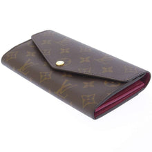 Load image into Gallery viewer, LOUIS VUITTON Portefeuille Sarah FuchsiaM62234 Monogram
