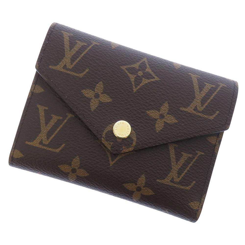 LOUIS VUITTON Portefeuille Victorine Rose BallerineM62360 Monogram