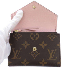 Load image into Gallery viewer, LOUIS VUITTON Portefeuille Victorine Rose BallerineM62360 Monogram
