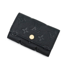 将图像加载到图库查看器中，LOUIS VUITTON Multicles6 NoirM64421 Monogram Empreinte Leather
