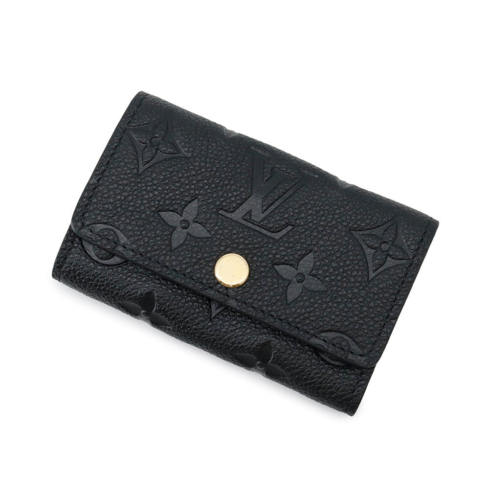 LOUIS VUITTON Multicles6 NoirM64421 Monogram Empreinte Leather