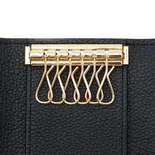 将图像加载到图库查看器中，LOUIS VUITTON Multicles6 NoirM64421 Monogram Empreinte Leather
