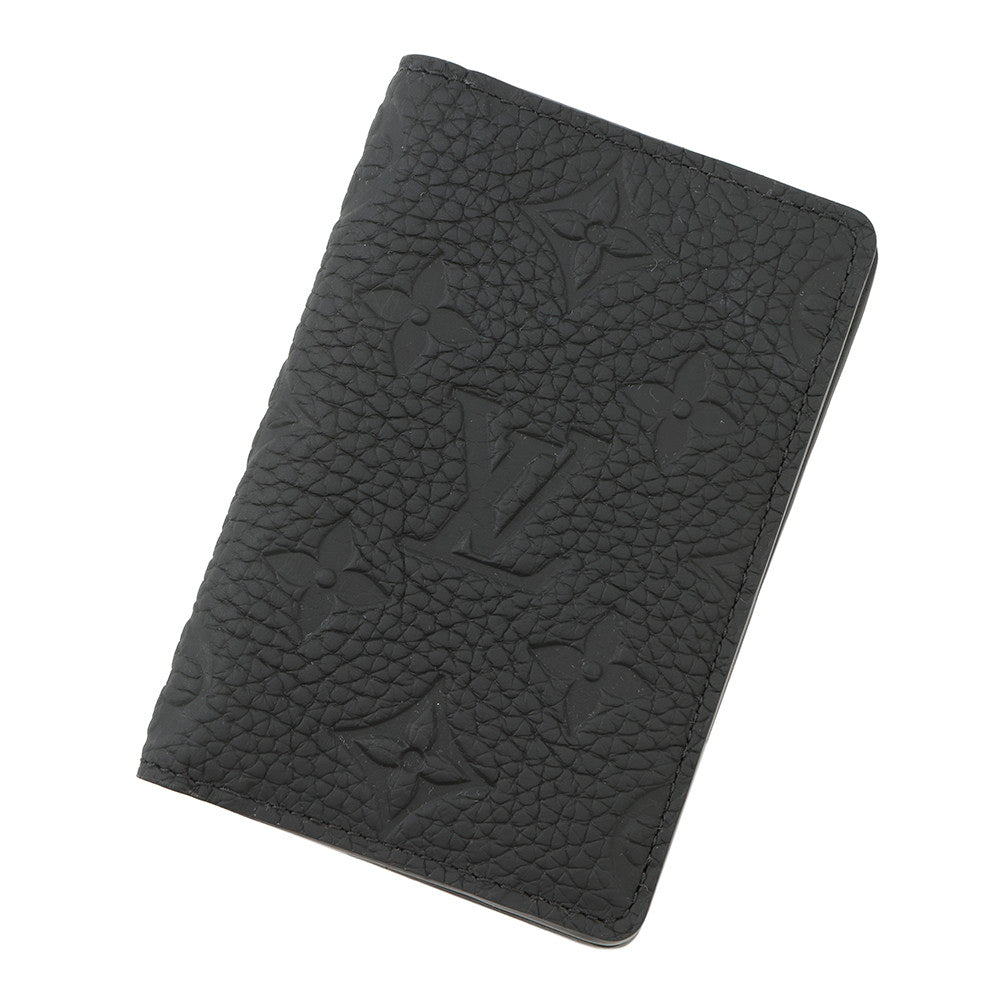 LOUIS VUITTON Organizer De Poch NoirM69044 Leather